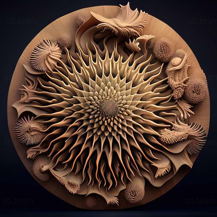 3D модель Acanthaster brevispinus (STL)