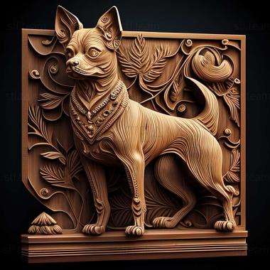 3D модель Китайская собака Чунцин (STL)