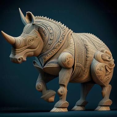 3D model Sericoceros mexicanus (STL)