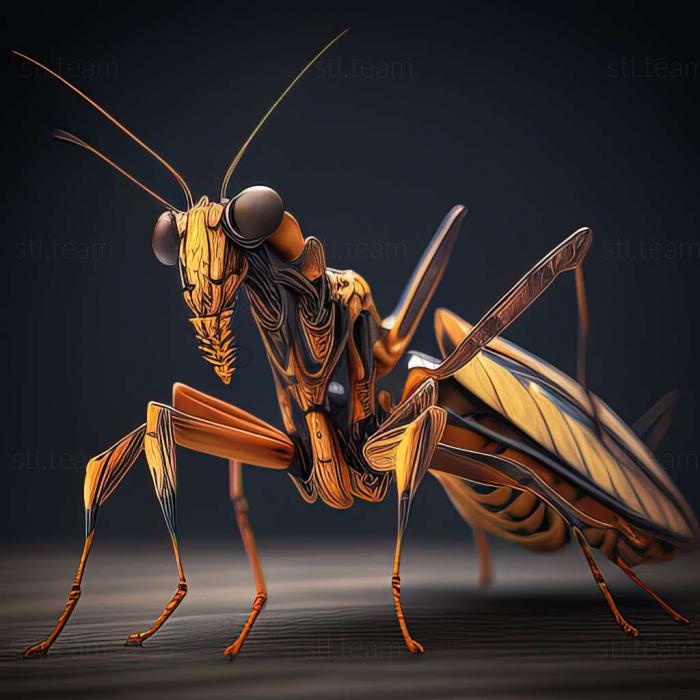 3D модель Ichneumon melanosomops (STL)