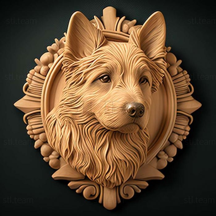 3D model Lancashire Healer dog (STL)