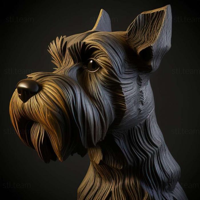 Zwergschnauzer dog