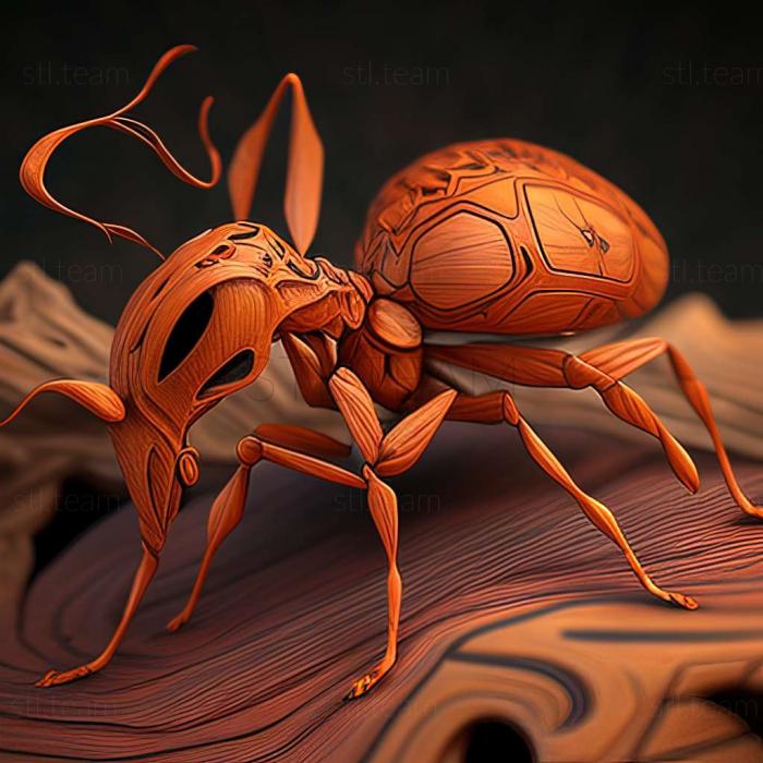 3D model Calyptomyrmex nedjem (STL)