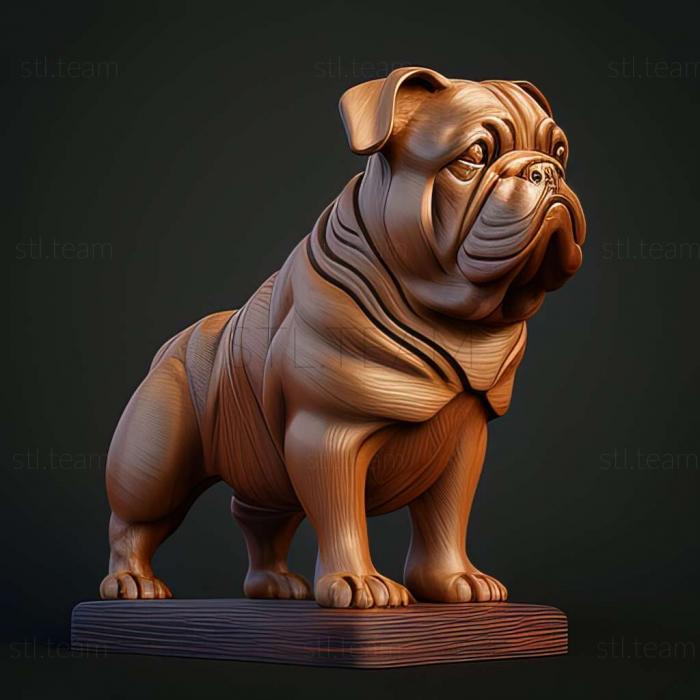 Alapakh Bulldog dog