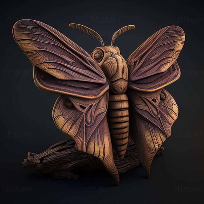 3D модель Hydraena serripennis (STL)