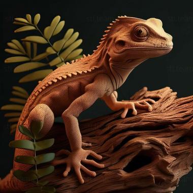 3D модель Hoplodactylus delcourti (STL)