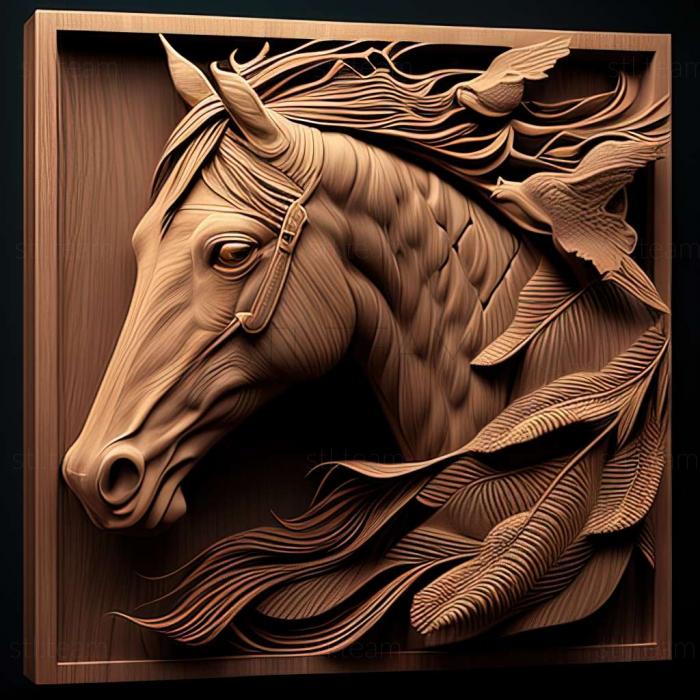 3D model Equus hemionus kulan (STL)