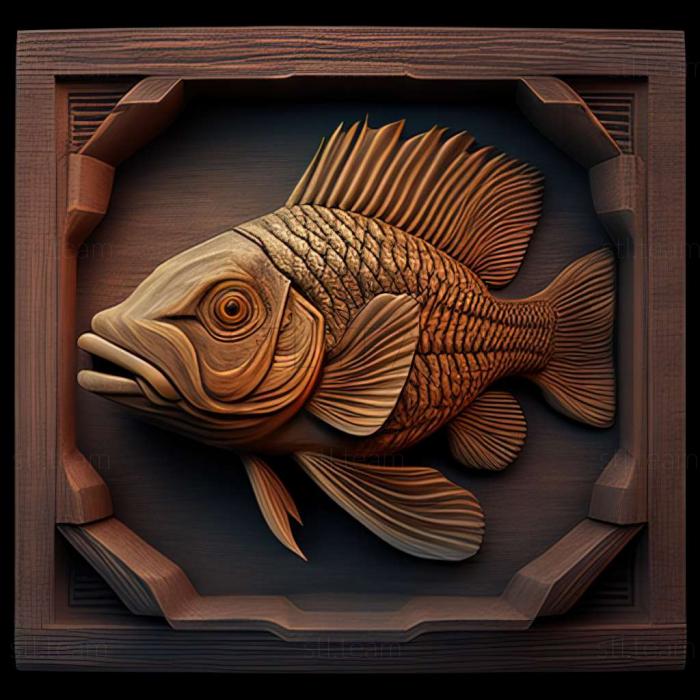 3D model Labidochromis shiranus (STL)