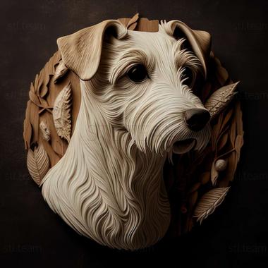 3D model Parson Russell Terrier dog (STL)