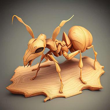 3D модель Calyptomyrmex sabahensis (STL)