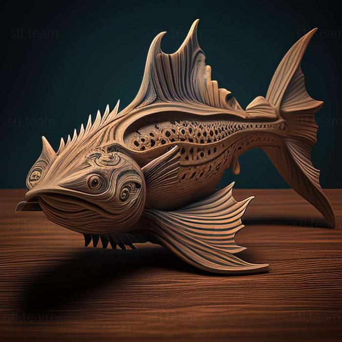 Animals Elegant catfish fish