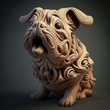 3D model Jacko Macacco famous animal (STL)