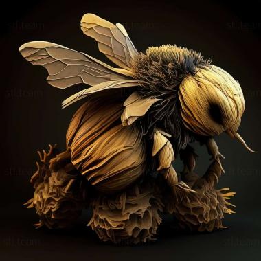 3D model Bombus hyperboreus (STL)