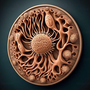 3D model Trimerococcus icosianus (STL)