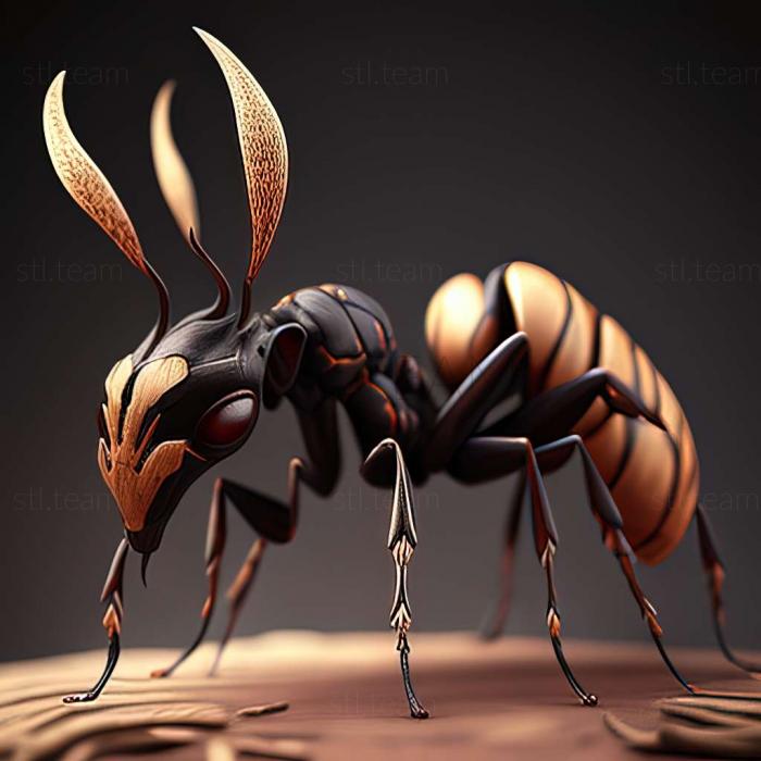 3D model Camponotus lateralis (STL)