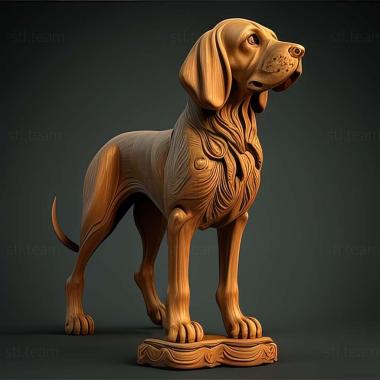 3D модель Трансільванська гонча собака (STL)