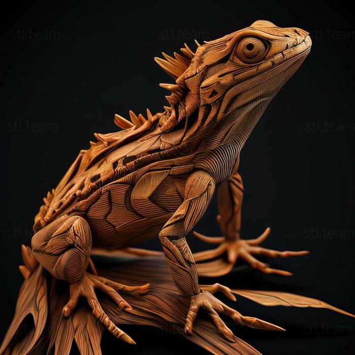 3D модель Lygodactylus williamsi (STL)