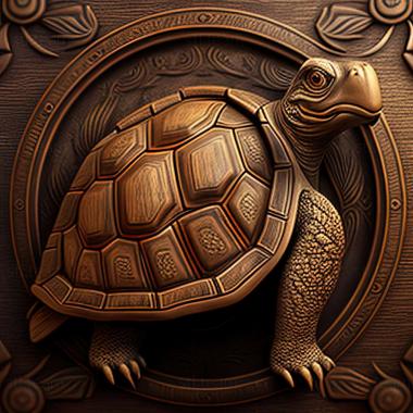 3D model Diego turtle famous animal (STL)