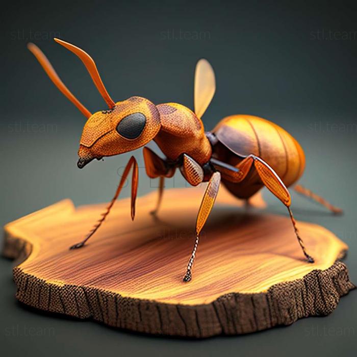 3D модель Camponotus mussolinii (STL)