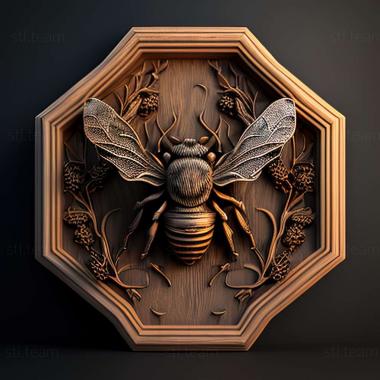 3D модель Anthophora aestivalis (STL)