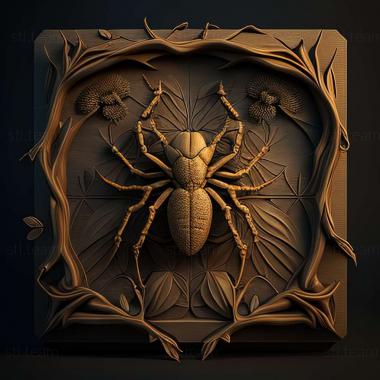 3D модель Ixodes djaronensis (STL)