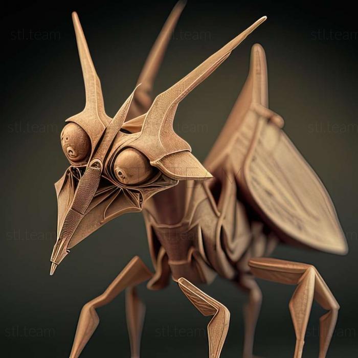 3D модель Phrynomantis microps (STL)