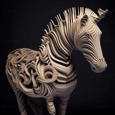 3D model Hypancistrus zebra (STL)