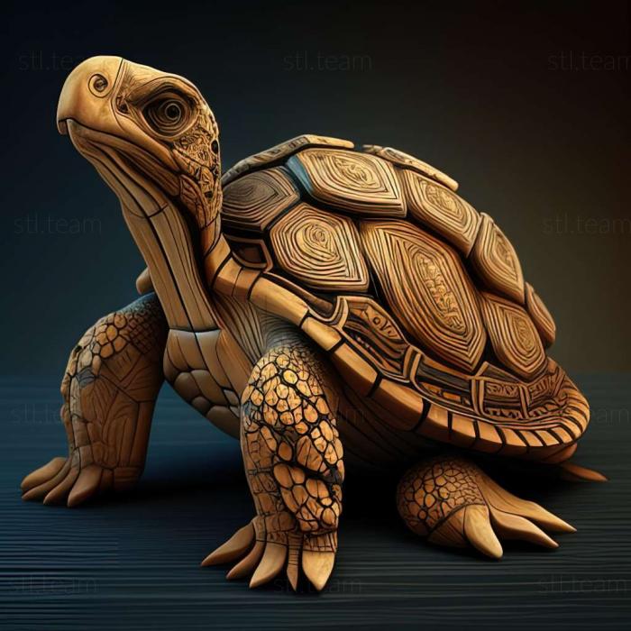 3D model Diego turtle famous animal (STL)