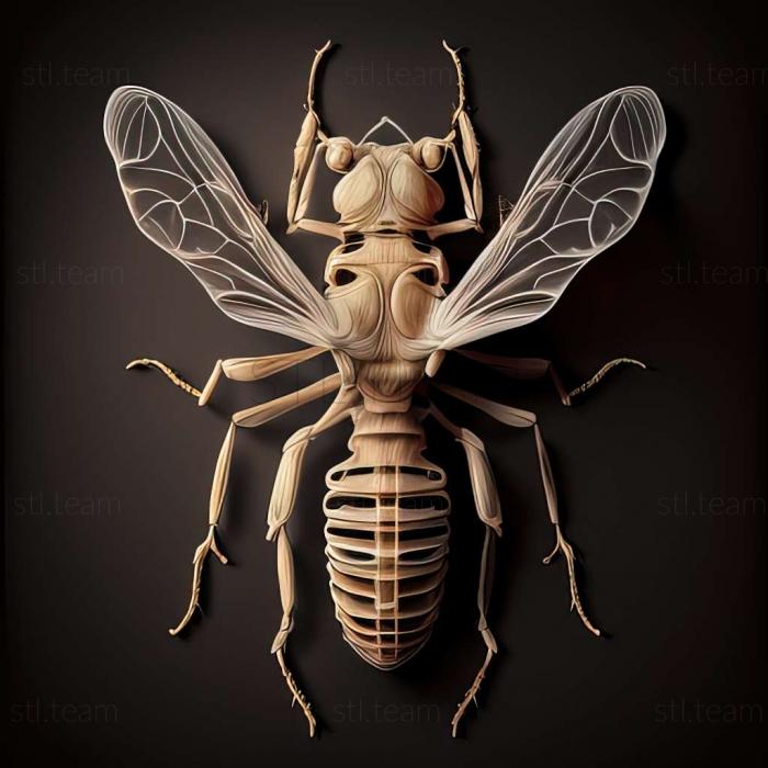 3D модель Lasius platythorax (STL)