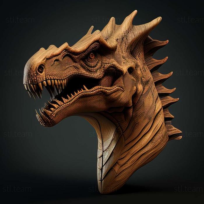 3D модель Мендозазавр негуелап (STL)