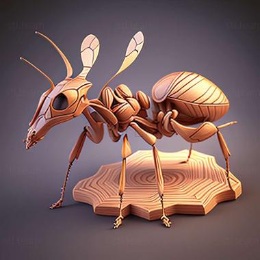 3D модель Camponotus boghossiani (STL)