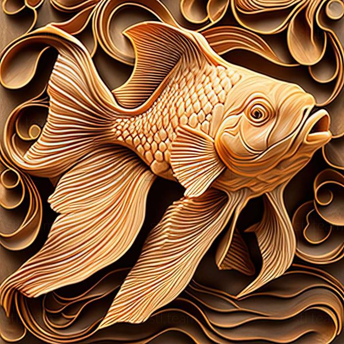 Золота рибка бязь