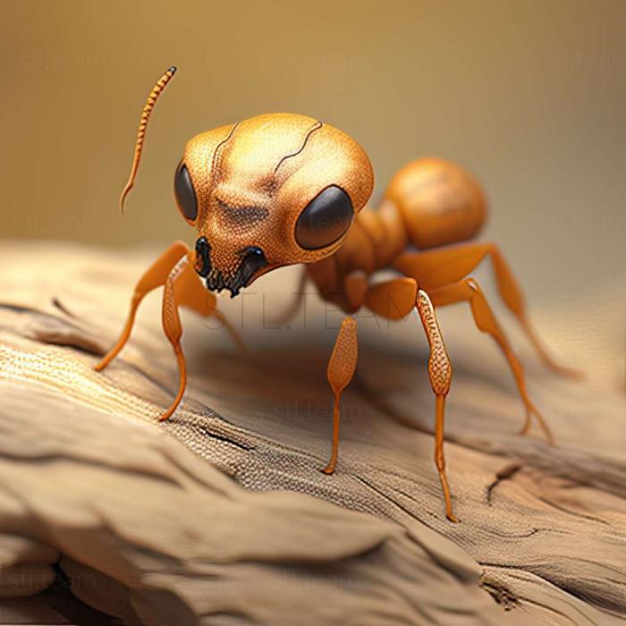 3D model Pogonomyrmex colei (STL)