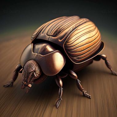 3D model Onthophagus ovatus (STL)