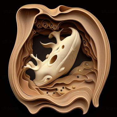 3D модель Chromodoris Willani (STL)