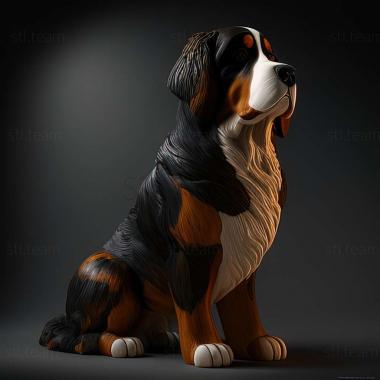 3D model The Bernese Hound dog (STL)