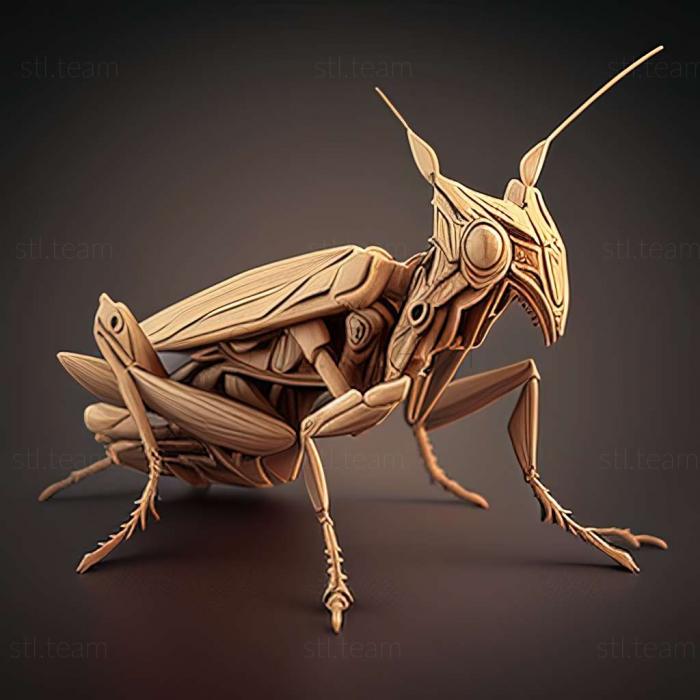 3D model Burmantis asiatica (STL)