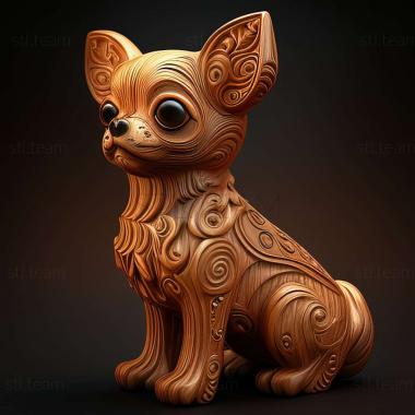 3D model Coco dog famous animal (STL)