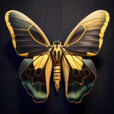 3D модель Ornithoptera aesacus (STL)