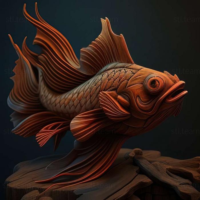 3D модель Etmopterus dislineatus (STL)