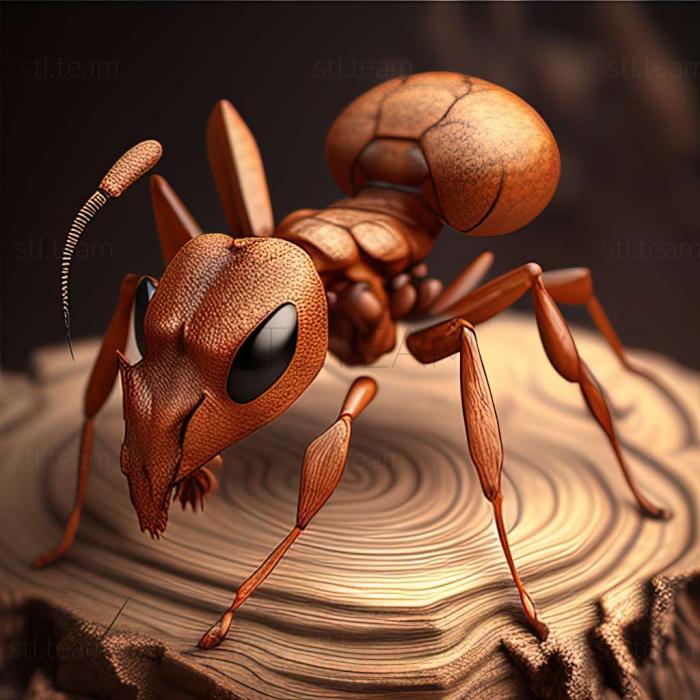 3D модель Pogonomyrmex badius (STL)