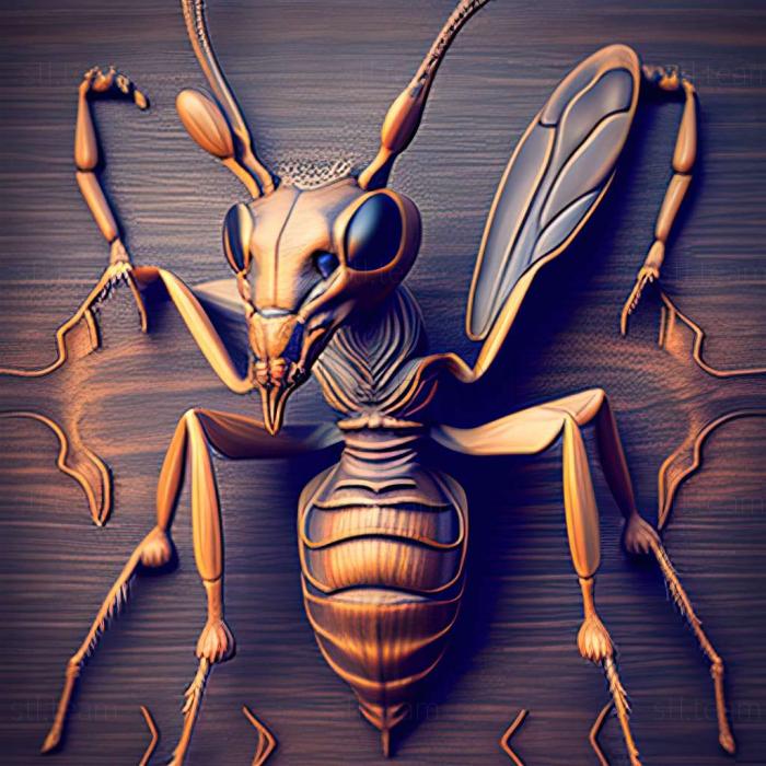 3D модель Camponotus nigriceps (STL)