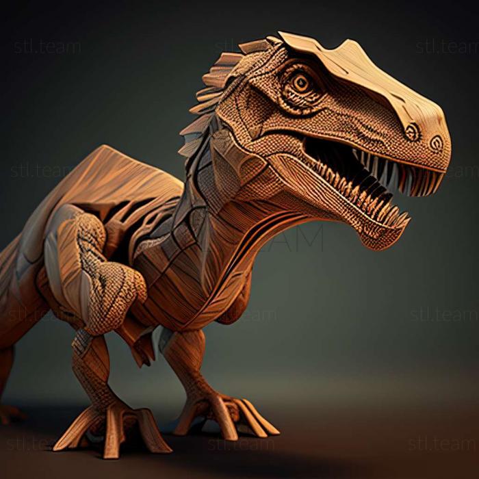 3D модель Далингозавр длиннопальцевый (STL)
