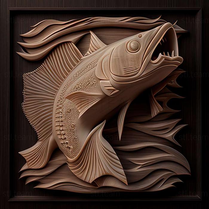 3D модель Американська риба сом (STL)