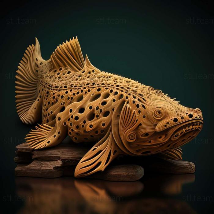 3D модель Pseudacanthicus leopardus (STL)