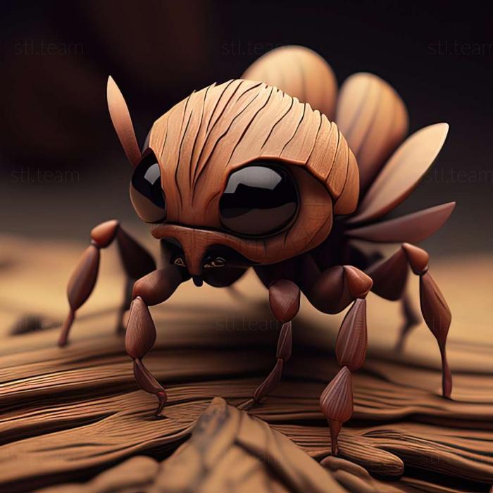 3D model Crematogaster sorokini (STL)