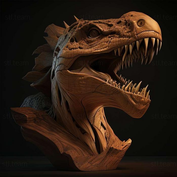 3D model Dinotrema cavernicola (STL)