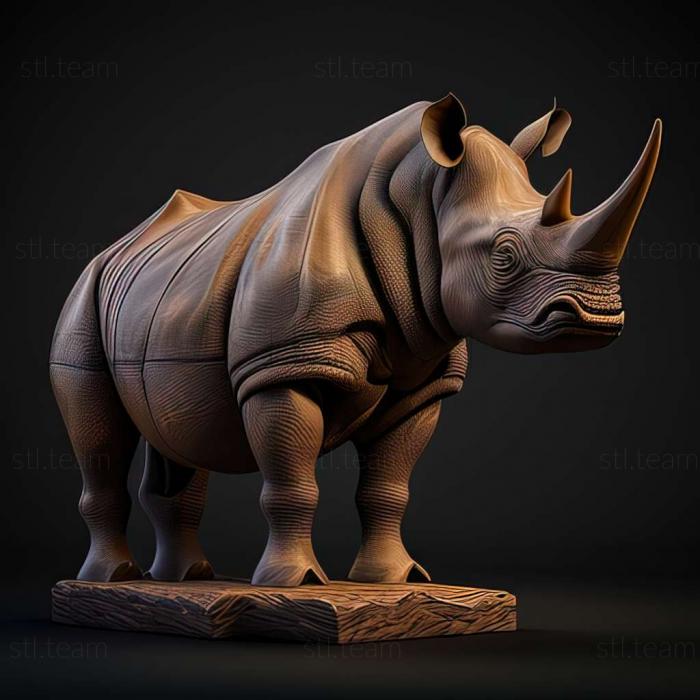 3D модель Djadochtatherium matthewi (STL)