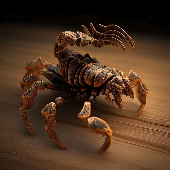 3D модель Euscorpius carpathicus (STL)