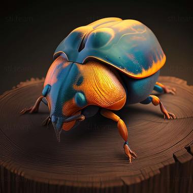 3D model Chrysolina americana (STL)